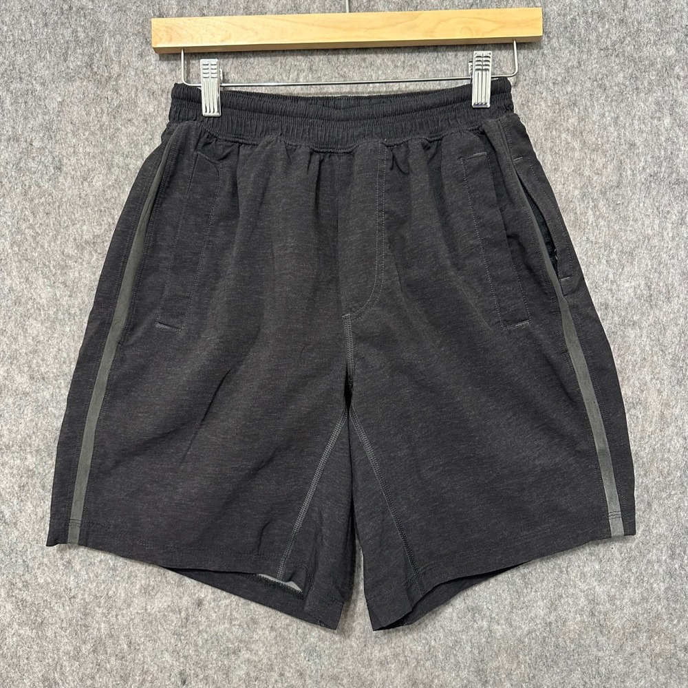 Lululemon Pace Breaker Shorts Mens Small Gray Lined Athletic Running Gym Workout